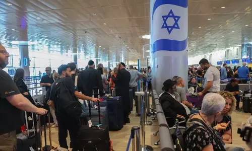 ഇസ്രായേലിലെ അന്താരാഷ്ട്ര വിമാനത്താവളം ബെൻ ഗുരിയോൻ അടച്ചിട്ടു