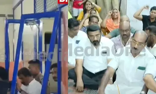 കൊച്ചിൻ കോളേജിലെ കൊടിമരവുമായി ബന്ധപ്പെട്ട തർക്കം; ആശുപത്രിയിൽ എസ്എഫ്ഐ- കെഎസ്‌യു സംഘർഷം