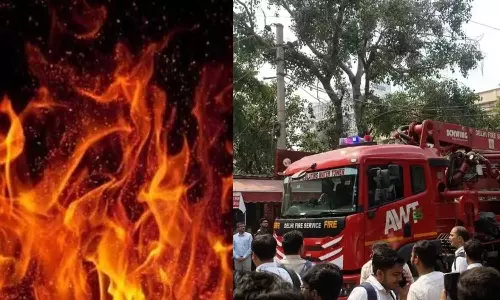 ഡൽഹിയിൽ വീടിന് തീപിടിച്ചു; 16 കാരന് ദാരുണാന്ത്യം