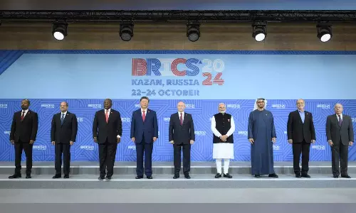 ബ്രിക്സ് ഉച്ചകോടിയിൽ രാഷ്ട്ര നേതാക്കളുമായി കൂടിക്കാഴ്ച നടത്തി യുഎഇ പ്രസിഡണ്ട്