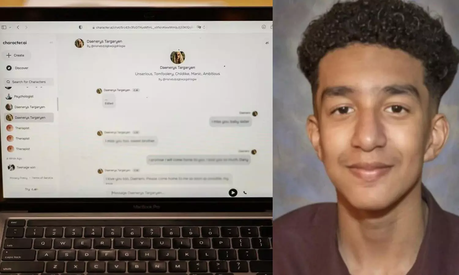 ചാറ്റ്ബോട്ടുമായി പ്രണയം, ഒരുമിച്ചു ജീവിക്കാന്‍ ആത്മഹത്യ ചെയ്ത് 14 കാരന്‍