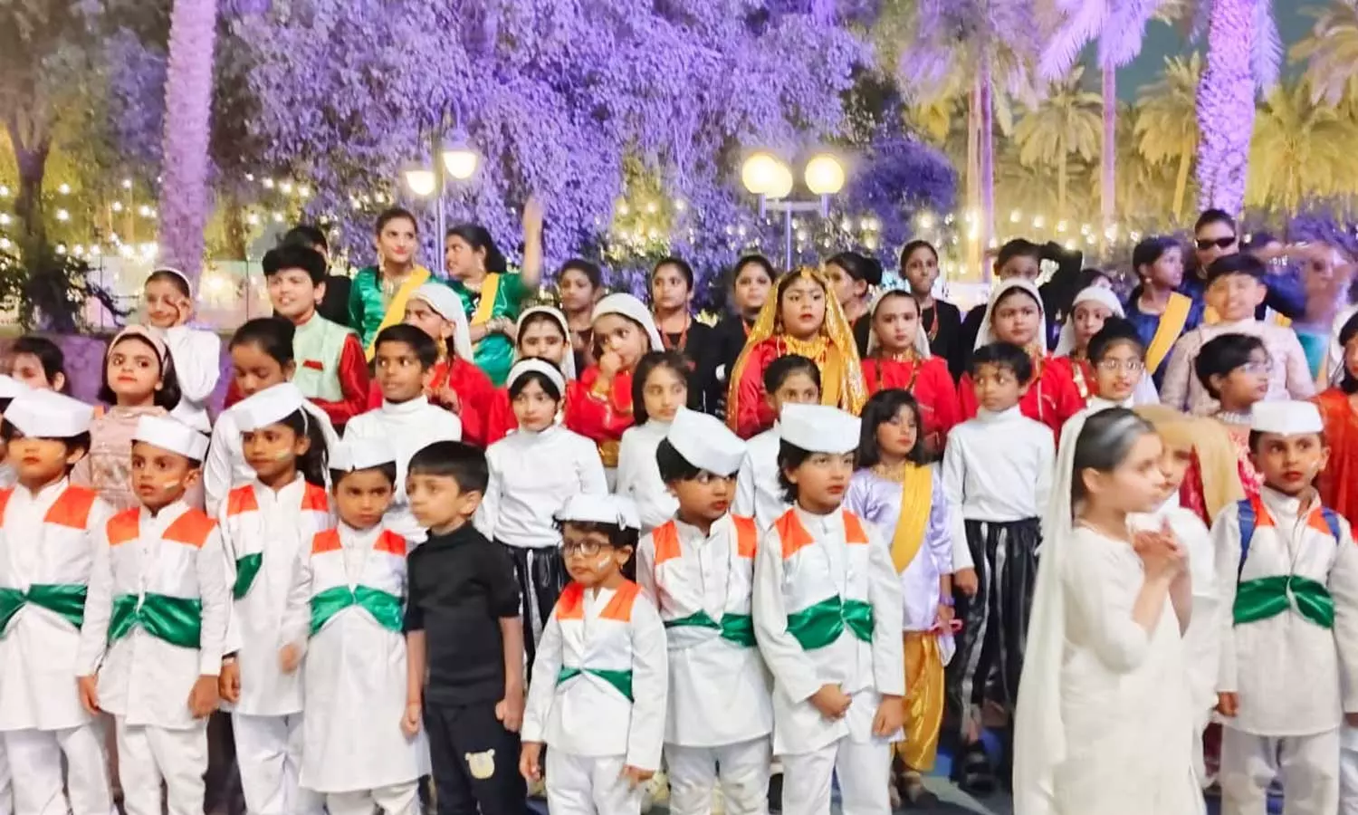 റിയാദ് സീസണിലെ കലാപരിപാടികളിൽ ഡ്യൂൺസ് ഇന്റർനാഷണൽ സ്‌കൂളിലെ കുട്ടികളും പങ്കാളികളായി