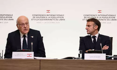 France pledges $108m aid to Lebanon