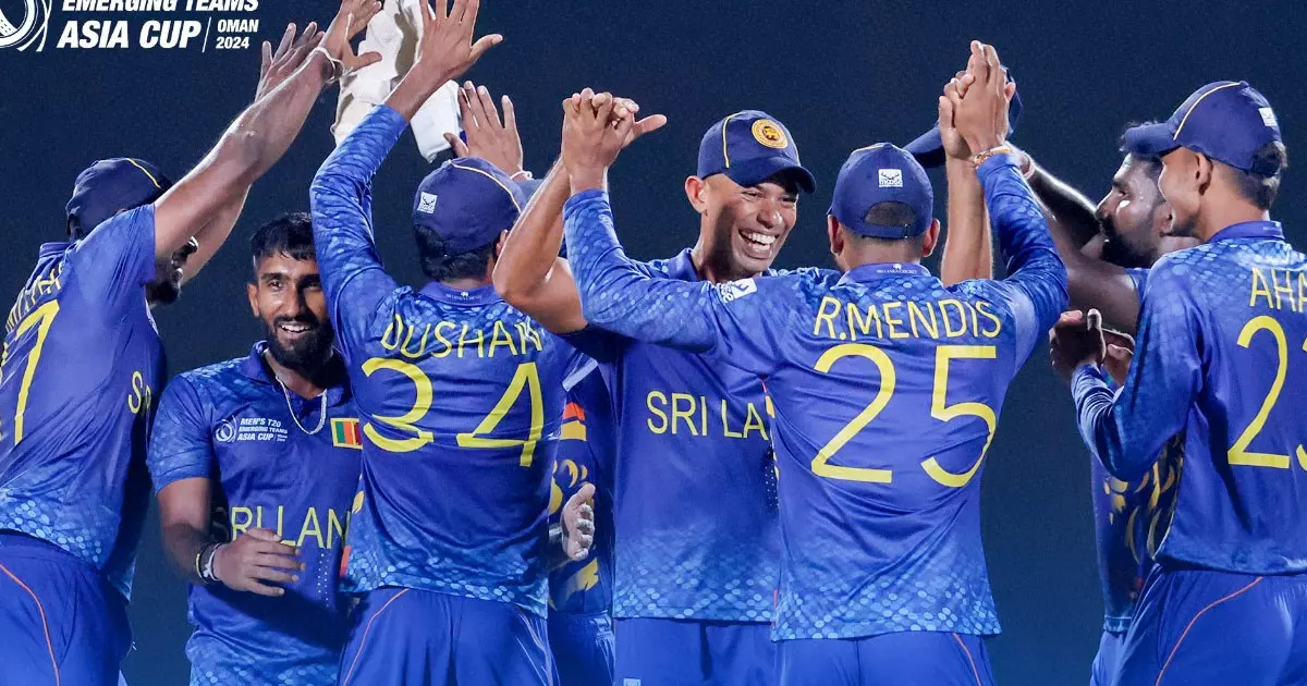 ACC Emerging Teams Asia Cup: Sri Lanka A in final