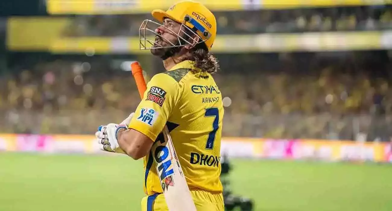 Keeping fit; Dhoni hinted that he will play in the next IPL