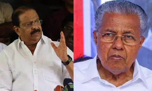 K Sudhakaran against Pinarayi