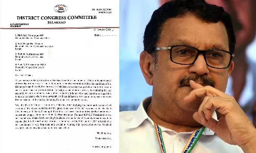 Palakkad DCC, K. Muralidharan,  AICC, , Satheesan, latest news malayalam,