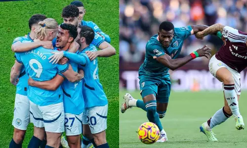 City win with Holland goal; Bournemouth with Villa locked in the climax