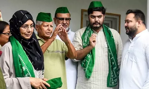 Hina Shahab and son Osama Shahab