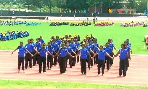 The 7th state level sports festival Kalikkalam-2024 organized by the Scheduled Tribes Development Department was flagged off