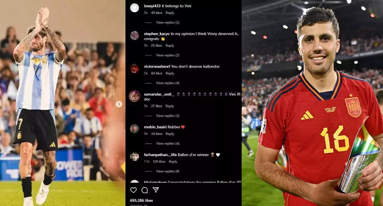 Rodrigo de Paul got the job thinking he was Rodri; Royal fans in Pongal