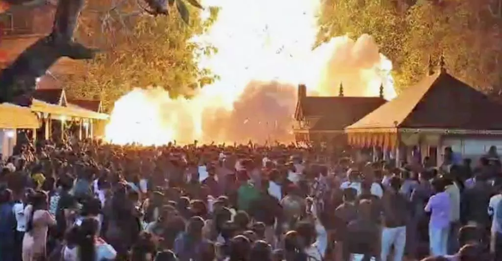 Neeleswaram Firecracker Accident Neeleswaram Firecracker Accident