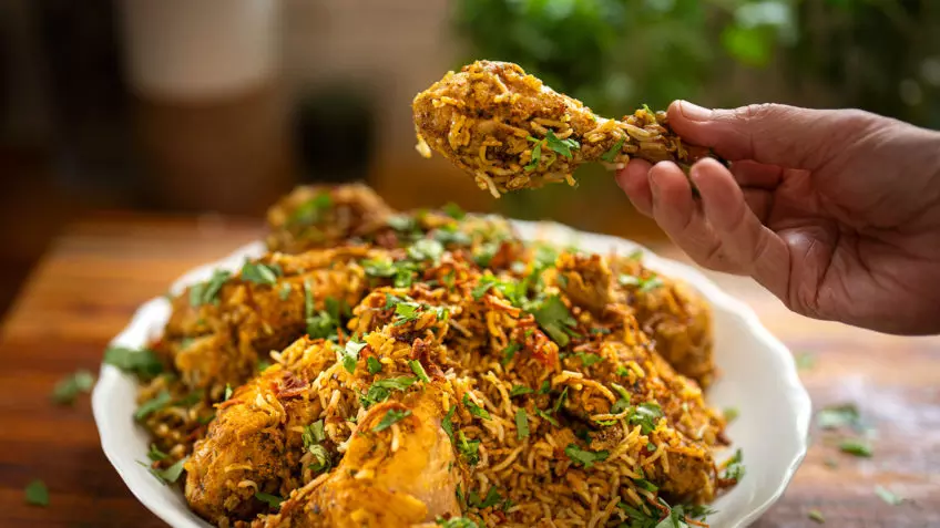Chicken biryani