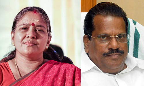 ബിജെപിയിലേക്ക് വരാൻ  ഇ.പി ജയരാജൻ എന്നോട് ചർച്ചനടത്തി; ശോഭാ സുരേന്ദ്രൻ