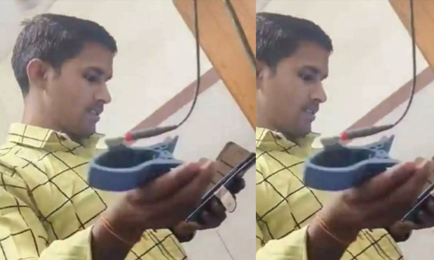 യൂട്യൂബ് നോക്കി ഇസിജി എടുത്ത് അറ്റൻഡർ; രാജസ്ഥാനിലെ ആശുപത്രിക്കെതിരെ പ്രതിഷേധം, വീഡിയോ വൈറൽ യൂട്യൂബ് നോക്കി ഇസിജി എടുത്ത് അറ്റൻഡർ; രാജസ്ഥാനിലെ ആശുപത്രിക്കെതിരെ പ്രതിഷേധം, വീഡിയോ വൈറൽ