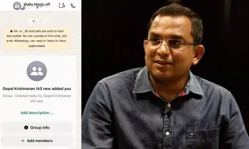 Hindu officers’ WhatsApp group