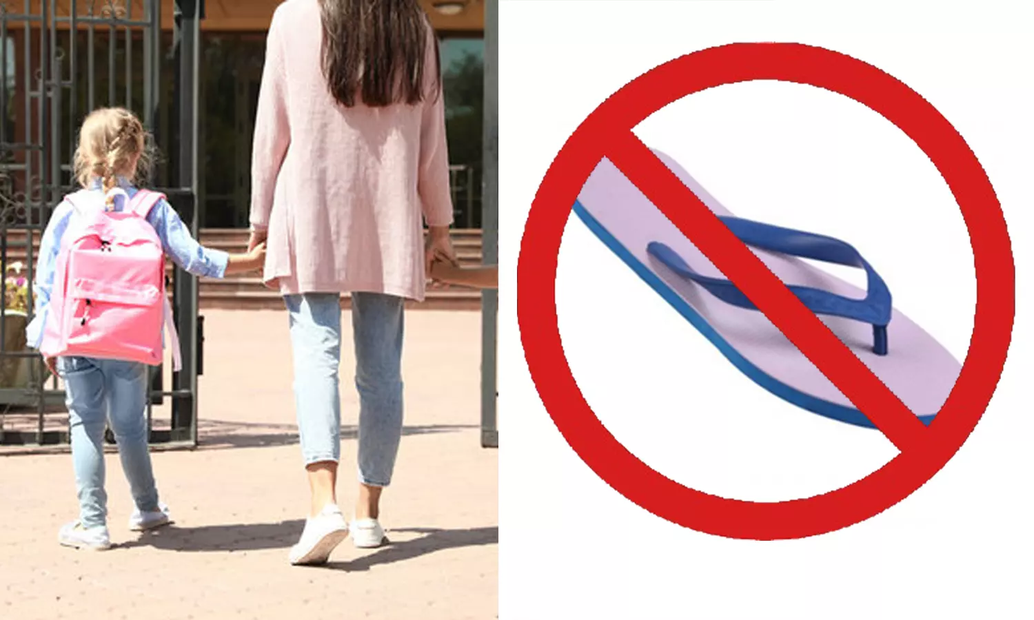 ചപ്പൽ ധരിച്ച് കുട്ടികളെ സ്കൂളിൽ കൊണ്ടുവരേണ്ട രക്ഷിതാക്കൾക്ക് വിവാദ ഡ്രസ് കോഡുമായി സ്കൂൾ ചപ്പൽ ധരിച്ച് കുട്ടികളെ സ്കൂളിൽ കൊണ്ടുവരേണ്ട രക്ഷിതാക്കൾക്ക് വിവാദ ഡ്രസ് കോഡുമായി സ്കൂൾ