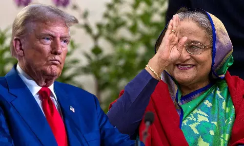 ട്രംപിന് ആശംസകളുമായി ശൈഖ് ഹസീന; യുഎസ് പ്രസിഡന്റിനെ മൈൻഡ് ചെയ്യാതെ ബംഗ്ലാദേശ് ഭരണകൂടം