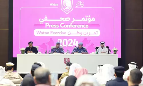 Qatars internal security exercise Watan Exercise will begin on the 10th of this month