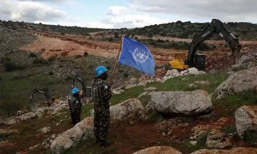 ലെബനാനിൽ യുഎൻ സംഘത്തിന് നേരെ ഇസ്രായേൽ ഡ്രോൺ ആക്രമണം