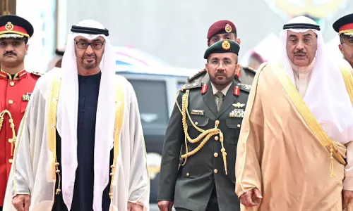 UAE President in Kuwait