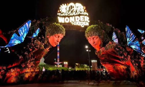 റിയാദ് സീസണിന്റെ ഭാഗമായി ഒരുക്കിയ വണ്ടർ ഗാർഡൻ സന്ദർശകർക്കായി തുറന്നു