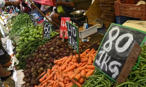 ഭക്ഷ്യവസ്തുക്കളുടെ വിലയേറുന്നു; റീട്ടെയ്ൽ പണപ്പെരുപ്പം മേലോട്ട്