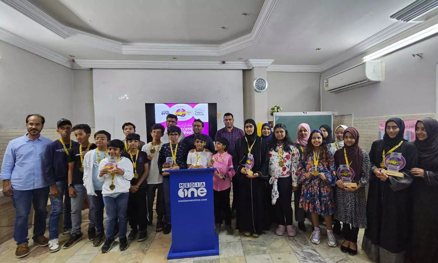 ജിദ്ദയിൽ മീഡിയവൺ ലിറ്റിൽ സ്‌കോളർ വിജയികളെ ആദരിച്ചു