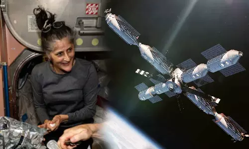 എൻ്റെ തടി കുറഞ്ഞിട്ടില്ല, കവിളൊട്ടിയത് ഭൂഗുരുത്വമില്ലായ്മ കൊണ്ട്; സുനിത വില്യംസ്