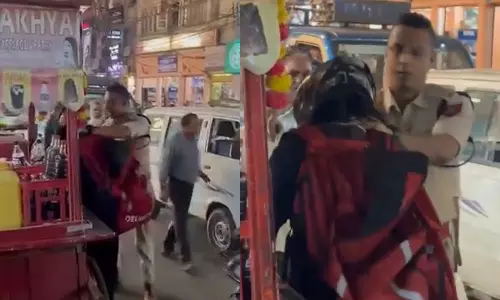 Assam Cop Assaults Delivery Agent For Breaking Traffic Signal