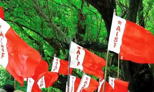 തിങ്കളാഴ്ച സംസ്ഥാന വ്യാപക ക്യാമ്പസ് വിദ്യാഭ്യാസ ബന്ദ് പ്രഖ്യാപിച്ച്  എഐഎസ്എഫ്