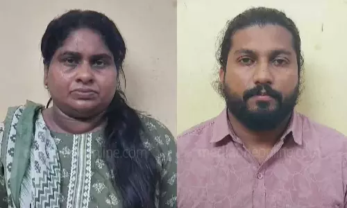 യുവാവിനെ ആക്രമിച്ച് പണം തട്ടിയ കേസ്; സ്ത്രീയടക്കം രണ്ടുപേർ പിടിയിൽ