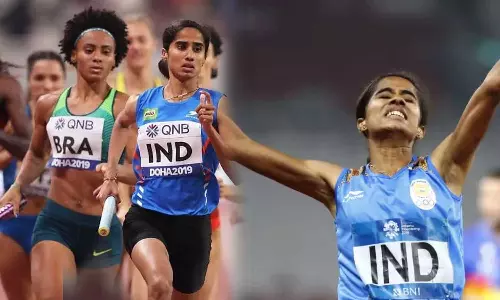 ഉത്തേജക പരിശോധനയിൽ പരാജയപ്പെട്ടു; മലയാളി അത്‌ലെറ്റ് വി.കെ വിസ്മയയ്ക്ക് താൽക്കാലിക വിലക്ക്