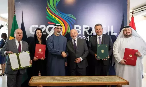 സഹകരണം ശക്തിപ്പെടുത്താൻ യുഎഇ-ബ്രസീൽ ധാരണ
