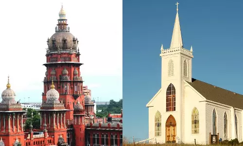 സഭാസ്വത്തിന് വഖഫ് മോഡൽ നിയന്ത്രണം; മദ്രാസ് ഹൈക്കോടതി നിർദേശത്തിനെതിരെ ക്രിസ്ത്യൻ സംഘടനകൾ സഭാസ്വത്തിന് വഖഫ് മോഡൽ നിയന്ത്രണം; മദ്രാസ് ഹൈക്കോടതി നിർദേശത്തിനെതിരെ ക്രിസ്ത്യൻ സംഘടനകൾ
