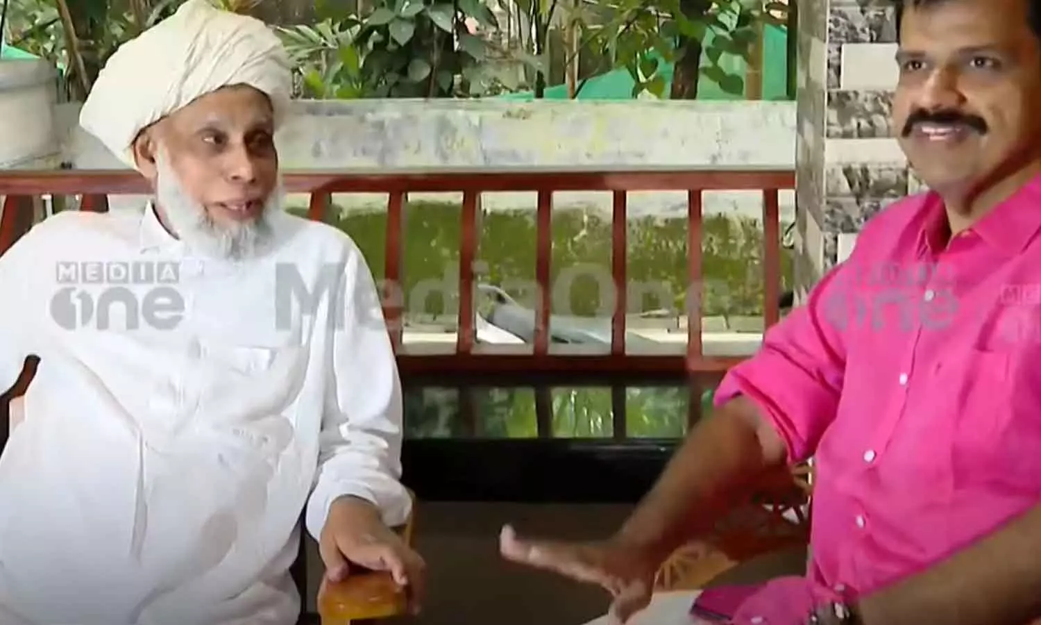 Sandeep Varier visits Jifri Muthukoya Thangal