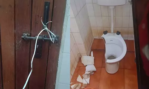 Secretariat toilet closet bursts, employee injured in Thiruvananthapuram