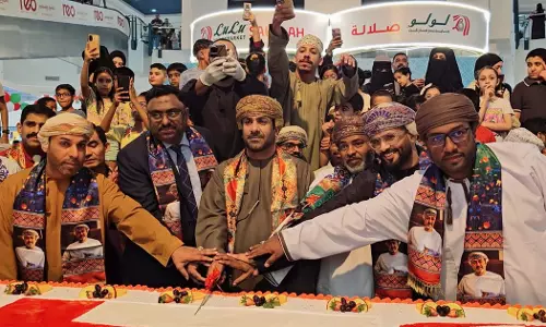 Oman National Day Celebration at Salalah Lulu Hyper Market