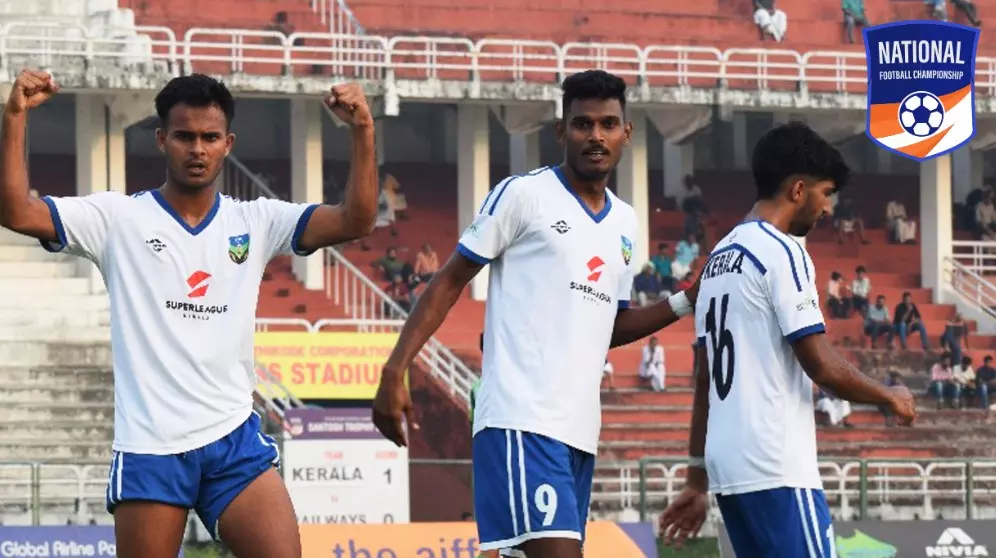 സന്തോഷ് ട്രോഫിയിൽ ലക്ഷദ്വീപിനെ ഗോളിൽ മുക്കി കേരളം