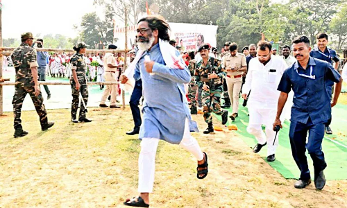 ഇതുപോലൊരു തെരഞ്ഞെടുപ്പ് കണ്ടിട്ടില്ല, ഇനി കാണുകയുമില്ല; ഹേമന്ത് സോറൻ ഇതുപോലൊരു തെരഞ്ഞെടുപ്പ് കണ്ടിട്ടില്ല, ഇനി കാണുകയുമില്ല; ഹേമന്ത് സോറൻ