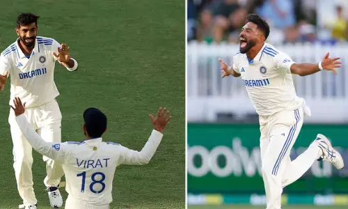 India to victory in Perth; Aussies lost three wickets in 12 runs