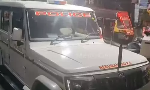 നെടുമങ്ങാട് പൊലീസുകാർക്ക് നേരെ ​ഗുണ്ടാ ആക്രമണം; മൂന്ന് പൊലീസുകാർക്ക് പരിക്ക്