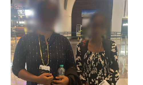 Kottayam natives who came to Oman on tourist visa were brought to Kerala by KMCC