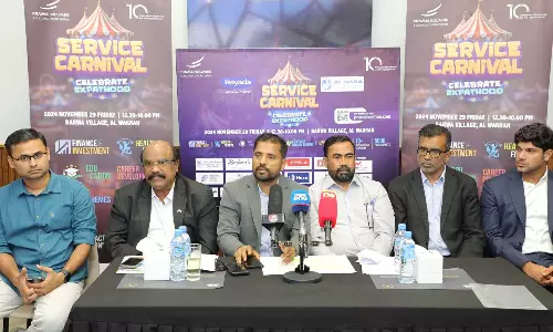 പത്താം വാർഷികാഘോഷം: പ്രവാസി വെൽഫെയർ സംഘടിപ്പിക്കുന്ന സർവീസ് കാർണിവൽ നവംബർ 29ന്‌