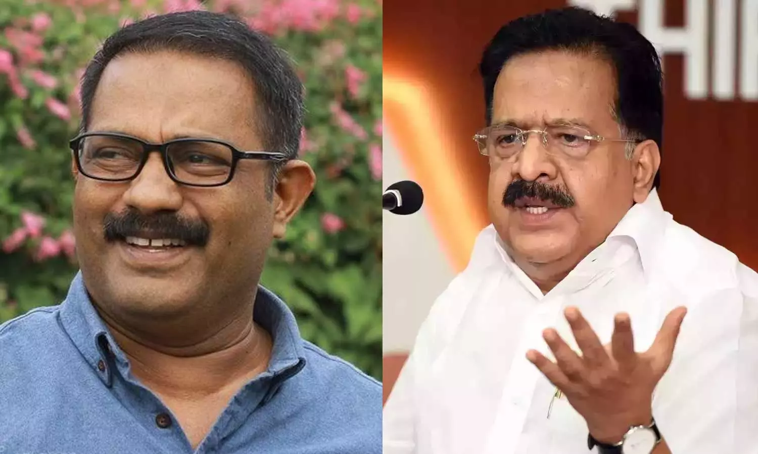 km shaji and ramesh chennithala km shaji and ramesh chennithala