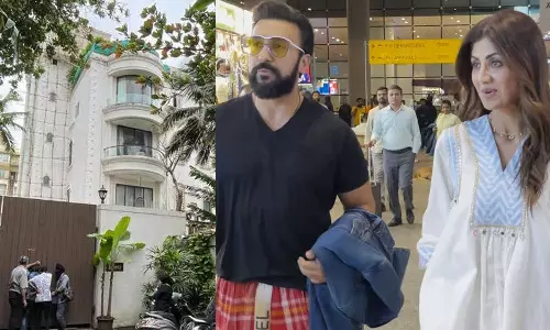 ED raids at Raj Kundra-Shilpa Shettys Mumbai house, offices in money laundering probe linked to pornography case