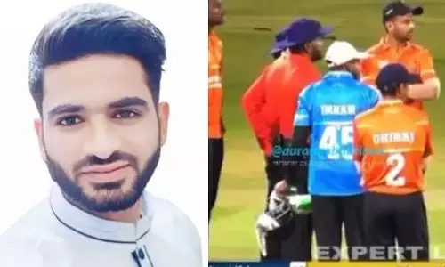 ബൗണ്ടറിക്ക് പിറകേ നെഞ്ചുവേദന; കുഴഞ്ഞുവീണു, പിന്നെ ദാരുണാന്ത്യം: വീഡിയോ ബൗണ്ടറിക്ക് പിറകേ നെഞ്ചുവേദന; കുഴഞ്ഞുവീണു, പിന്നെ ദാരുണാന്ത്യം: വീഡിയോ