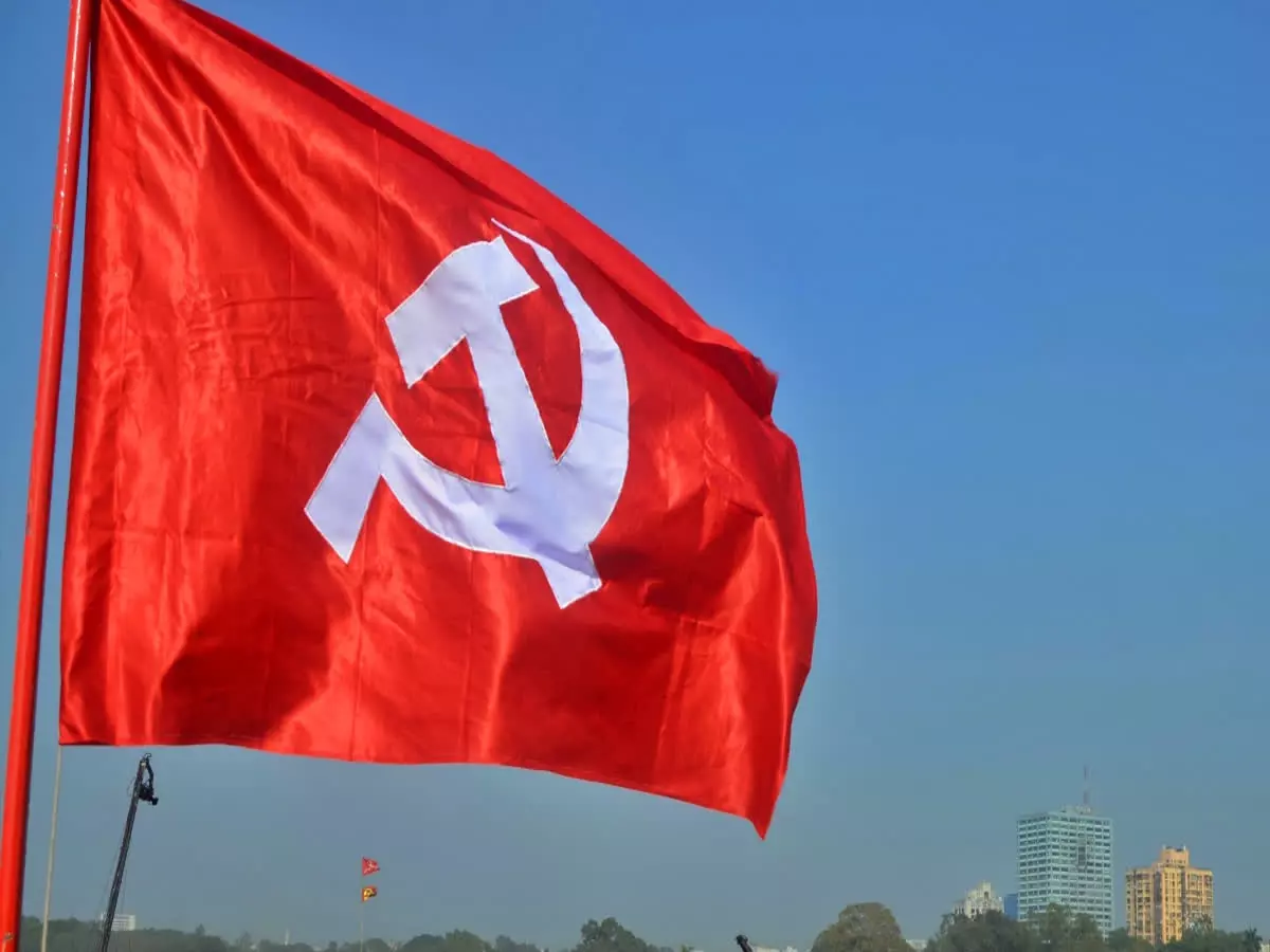 cpm flag kerala