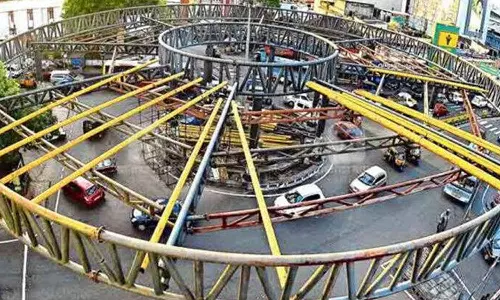 കോട്ടയത്തെ ആകാശപാത; തുരുമ്പെടുത്ത പൈപ്പുകൾ പൊളിക്കണം, ബലപരിശോധന റിപ്പോർട്ട്