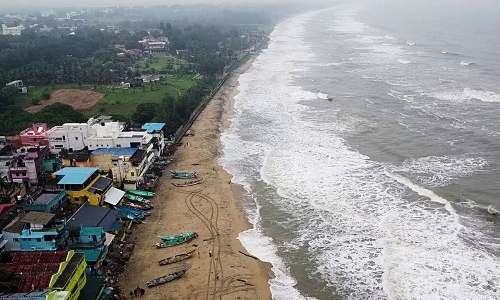 Landfall Of Cyclone Fengal Begins